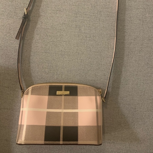 kate spade Handbags - Kate Spade Pink Plaid Purse